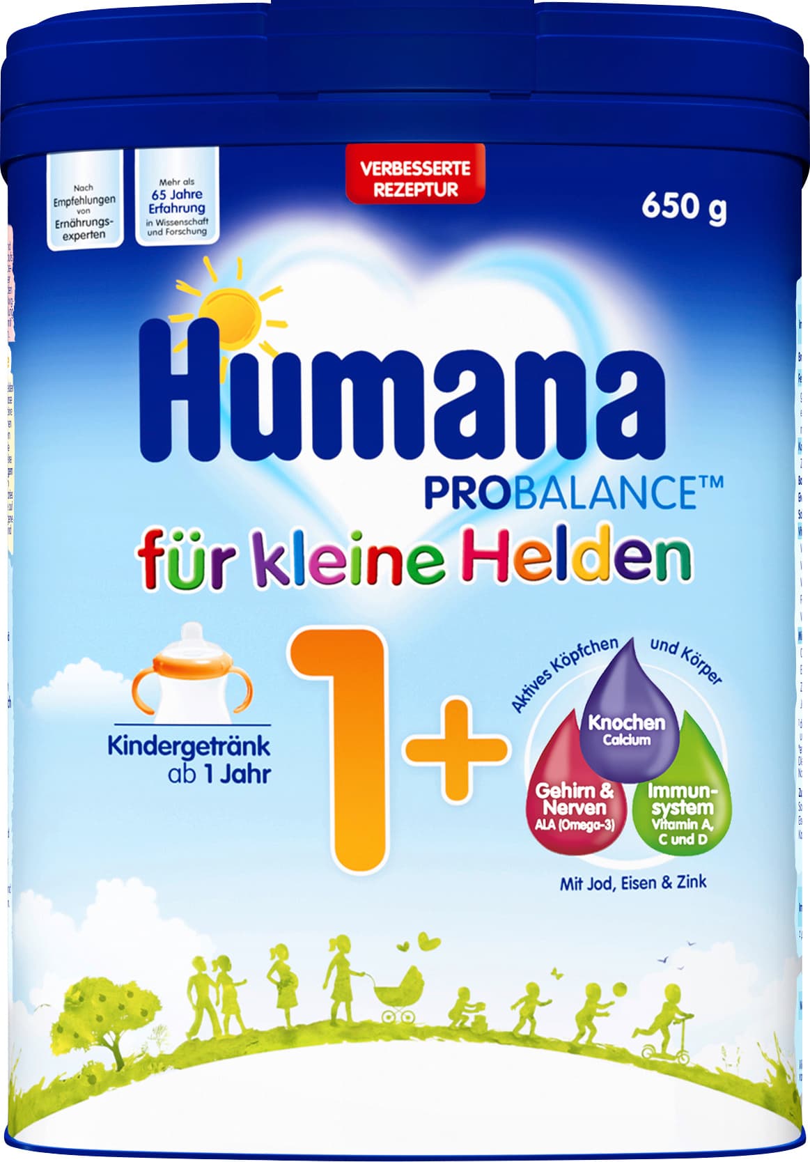 Humana Kindergetränk 1+ 650g MP