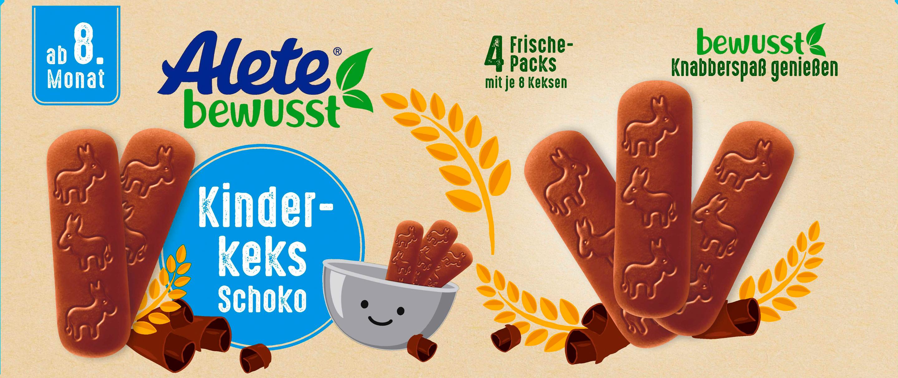ALETE bewusst Kinderkeks Schoko