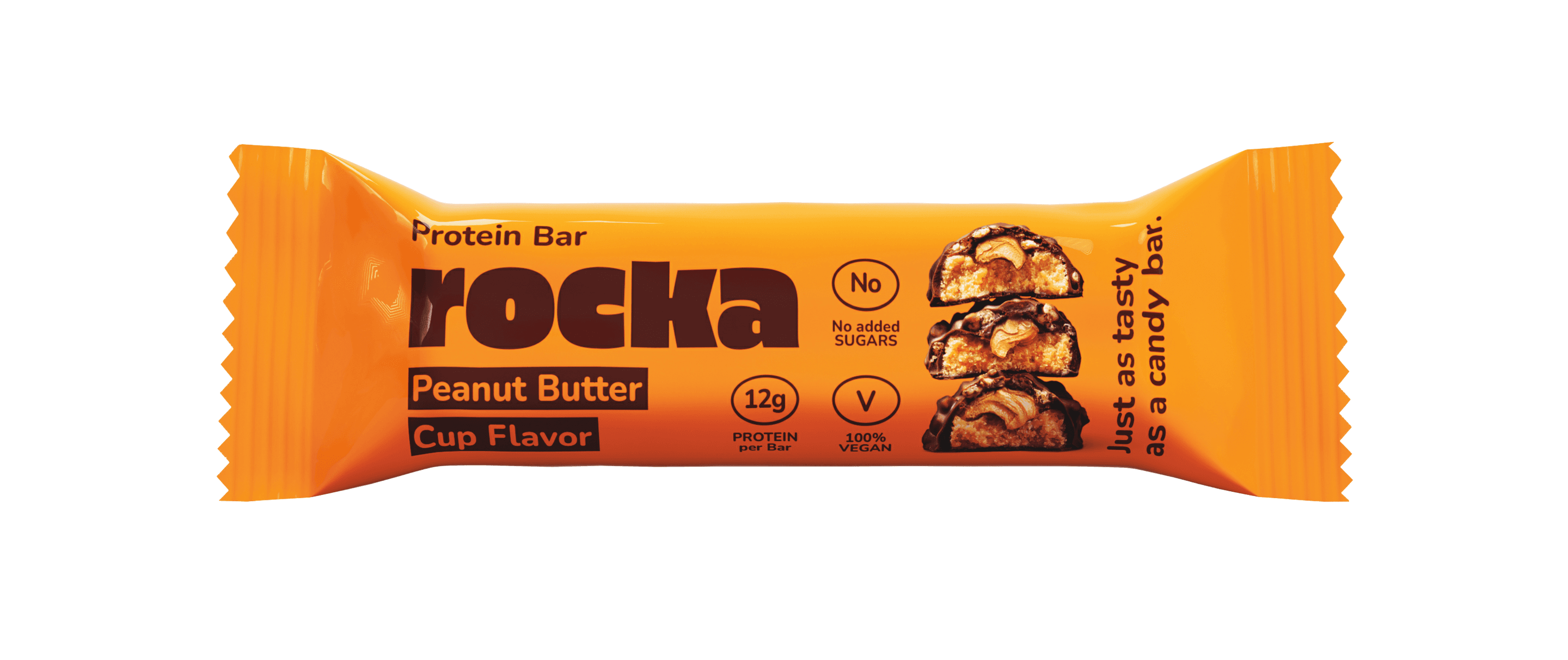 Rocka Protein Bar Peanut Buttercup Flavor
