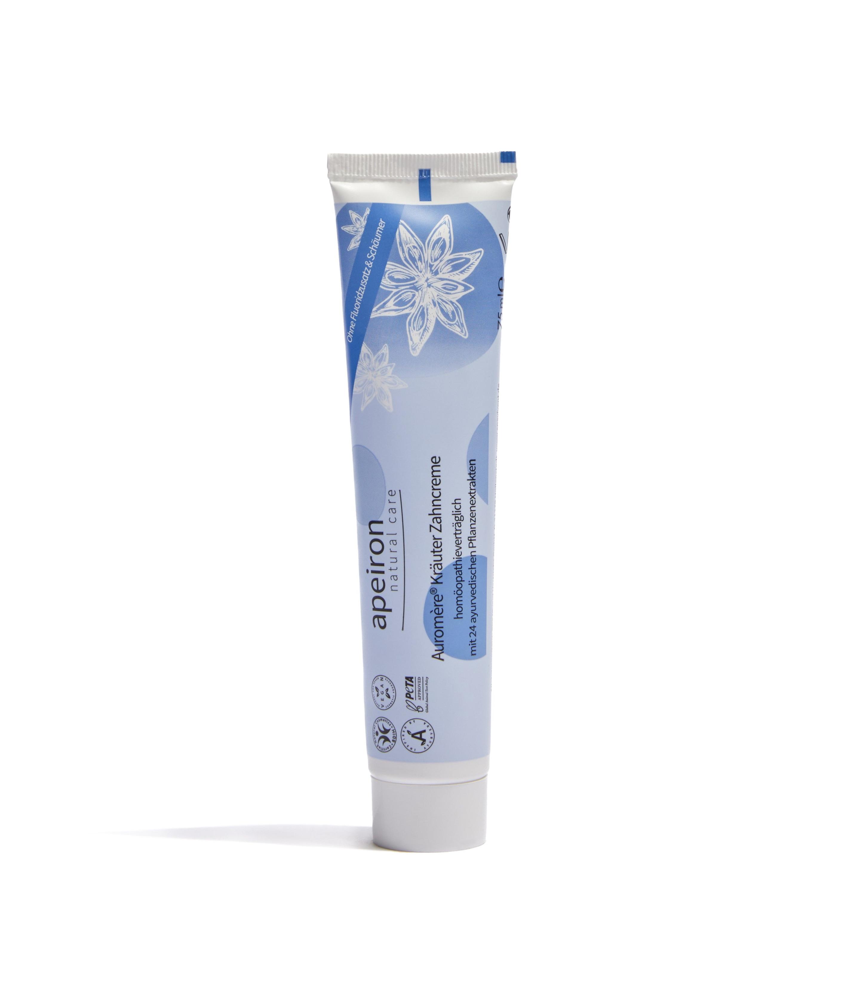 apeiron natural care Auromère® Kräuter-Zahncreme Homöopathieverträglich
