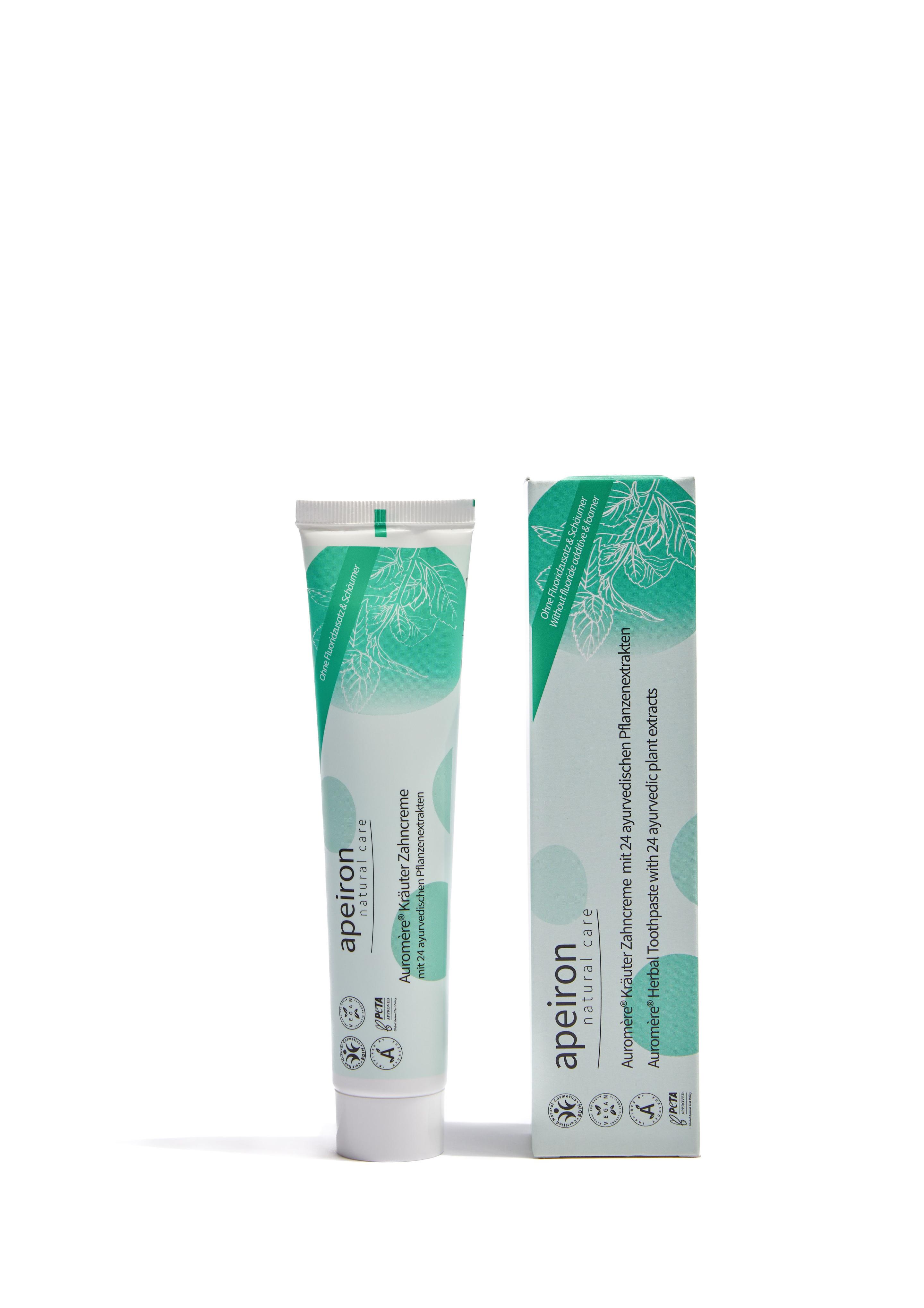 Produktbild apeiron natural care Auromère® Kräuter-Zahncreme 2 von 3