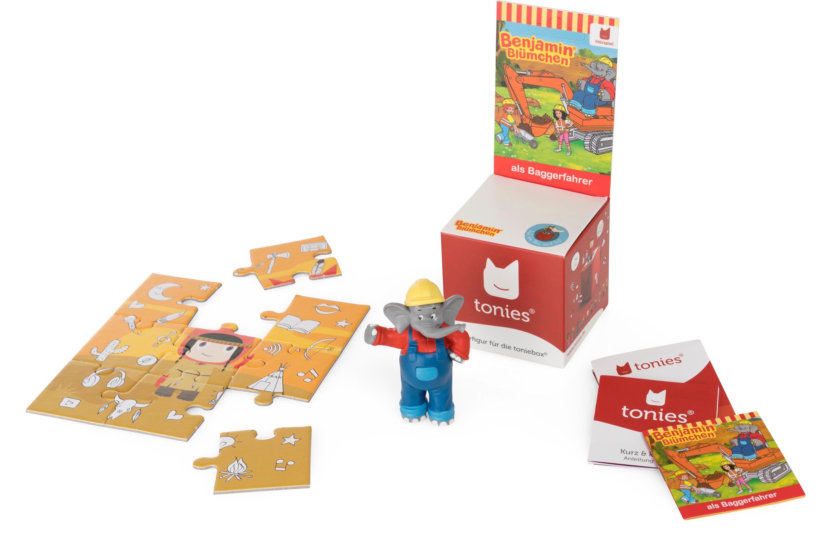 Produktbild tonies - Hörfigur für die Toniebox: Benjamin Blümchen als Baggerfahrer 4 von 7