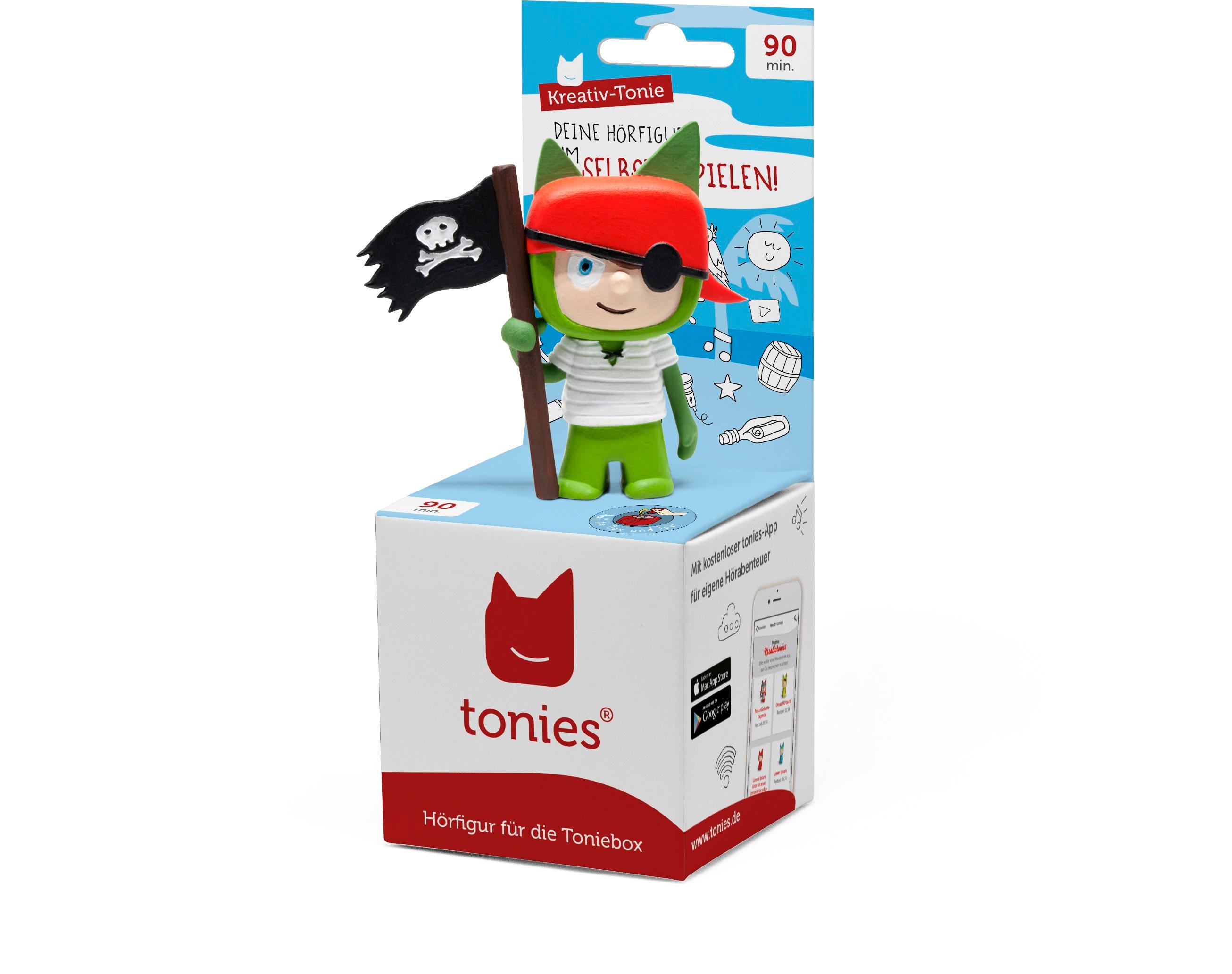 Produktbild tonies - Hörfigur für die Toniebox: Kreativ-Tonie Pirat 2 von 4