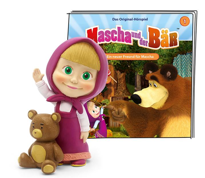 tonies - Hörfigur für die Toniebox: Mascha und der Bär: Ein neuer Freund für Mascha