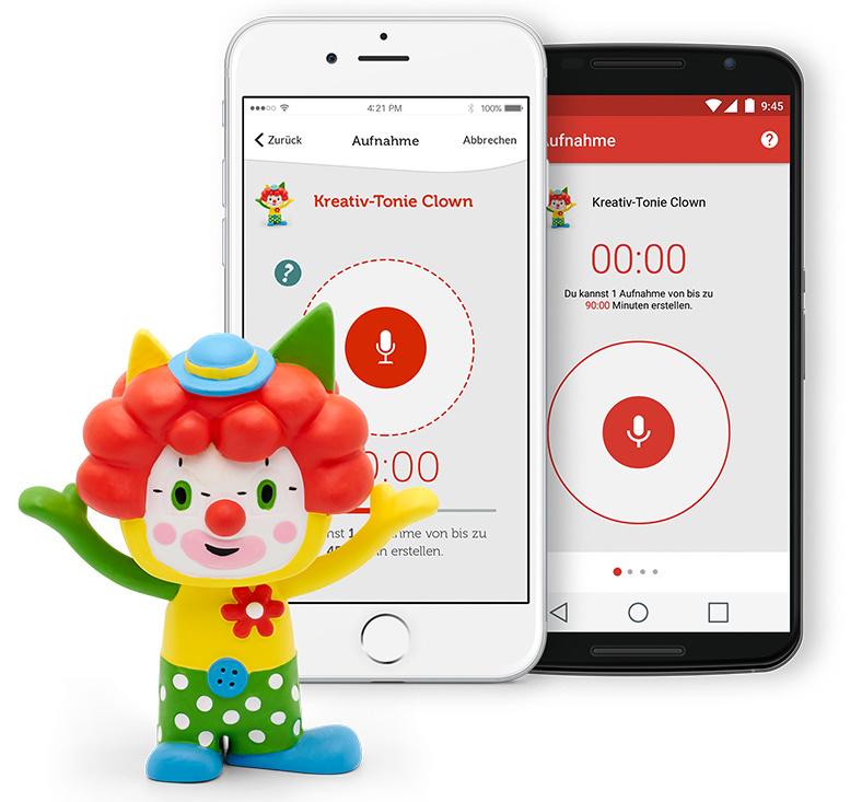 Produktbild tonies - Hörfigur für die Toniebox: Kreativ-Tonie Clown 2 von 2