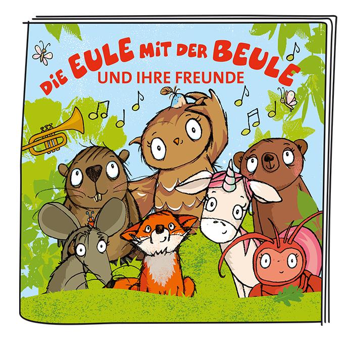 Produktbild tonies - Hörfigur für die Toniebox: Die Eule mit der Beule und ihre Freunde: Liederalbum 3 von 4