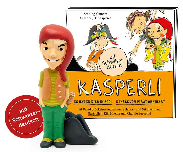 tonies - Hörfigur für die Toniebox: Kasperli: Es hät en Dieb im Zoo! / D Insle vom Pirat Ohnibart