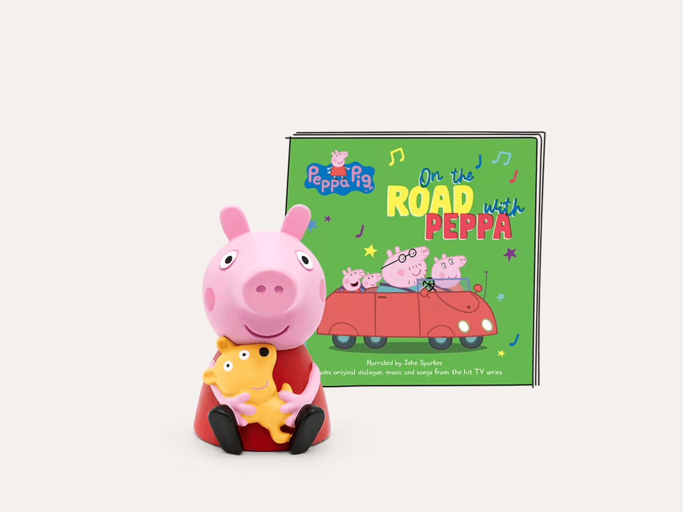 tonies Peppa Pig – On the Road with Peppa Hörfigur, englische Sprachausgabe