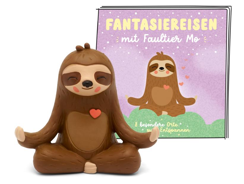 tonies - Hörfigur für die Toniebox: Fantasiereisen mit Faultier Mo: 8 besondere Orte zum Entspannen