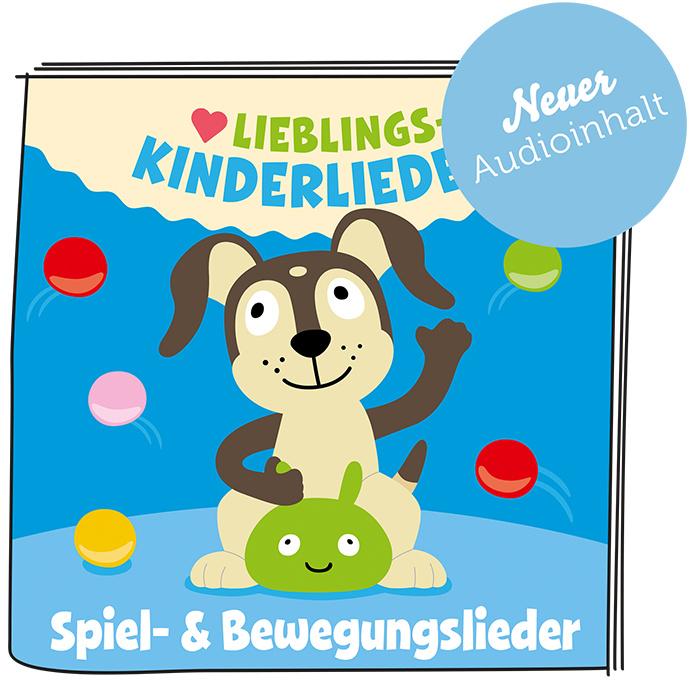 Produktbild tonies - Hörfigur für die Toniebox: Lieblings-Kinderlieder: Spiel- und Bewegungslieder 2 von 3