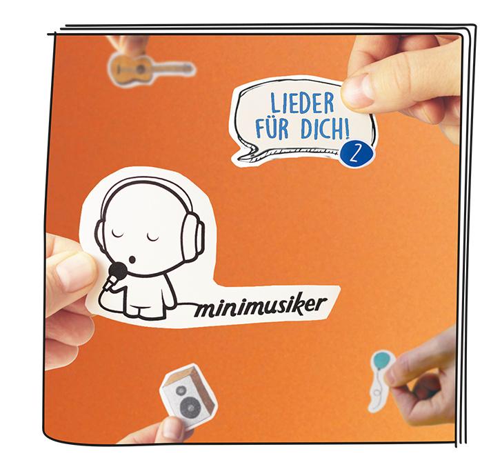 Produktbild tonies - Hörfigur für die Toniebox: Minimusiker: Lieder für dich 2 2 von 4