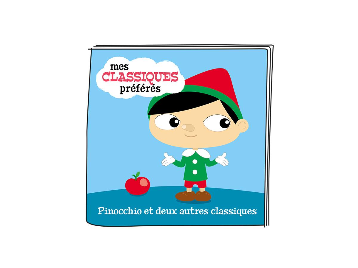 Produktbild tonies - Hörfigur für die Toniebox: Mes Classiques Préférés: Pinocchio Et 2 Autres Classiques (französisch) 3 von 4