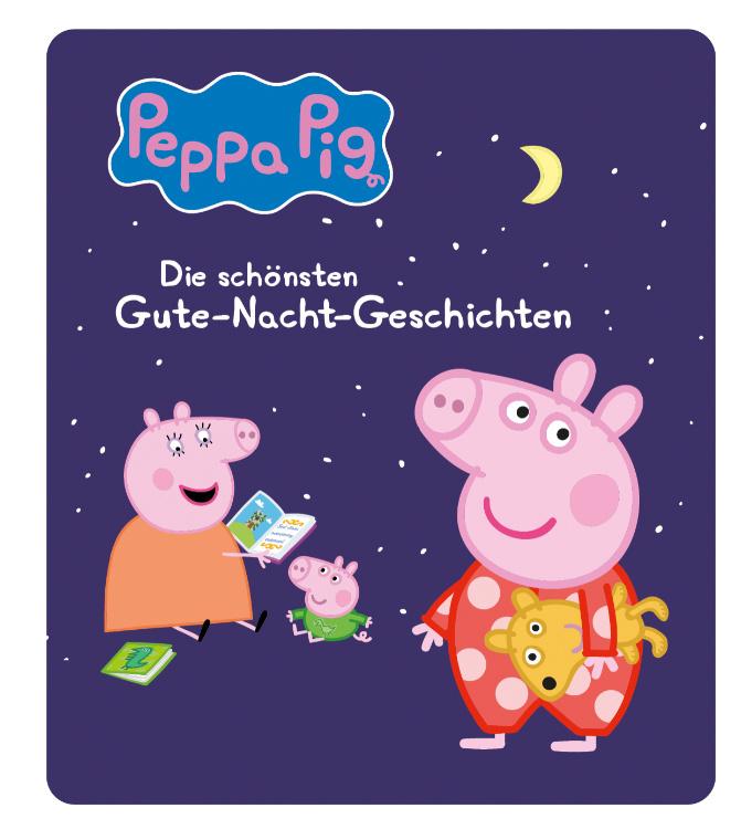 Produktbild tonies - Hörfigur für die Toniebox: Peppa Pig: Gute-Nacht Geschichten mit Peppa 2 von 4