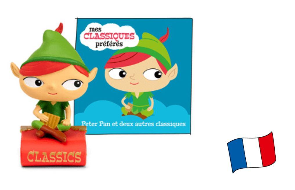 tonies - Hörfigur für die Toniebox: Mes Classiques Préférés: Peter Pan Et 2 Autres Classiques (französisch)