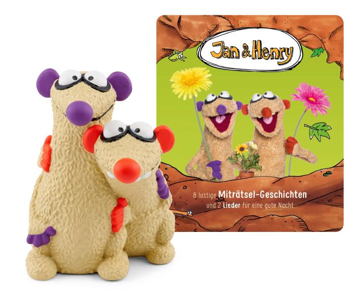 tonies - Hörfigur für die Toniebox: Jan und Henry: 8 Rätsel und 2 Lieder