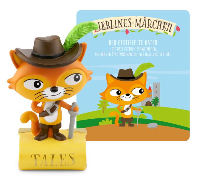 tonies - Hörfigur für die Toniebox: Lieblings-Märchen: Der gestiefelte Kater (Relaunch)