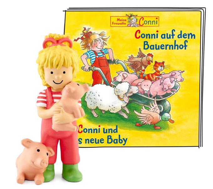 tonies - Hörfigur für die Toniebox: Conni: Conni auf dem Bauernhof / Conni und das neue Baby