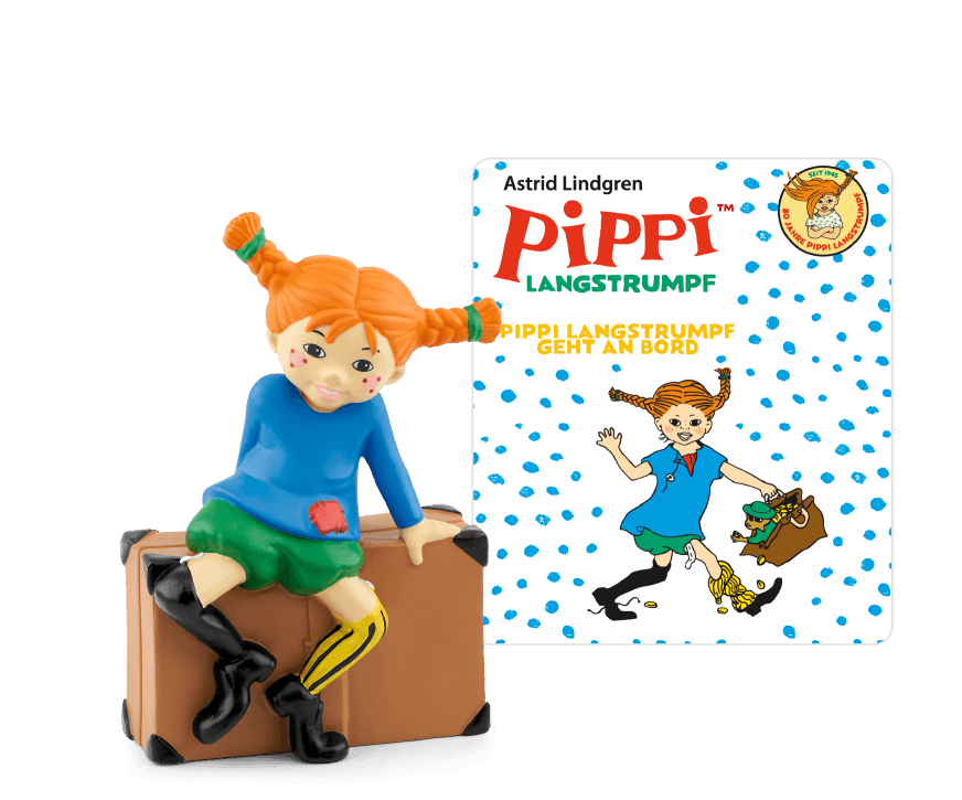tonies - Hörfigur für die Toniebox: Pippi Langstrumpf 2 - Pippi Langstrumpf geht an Bord