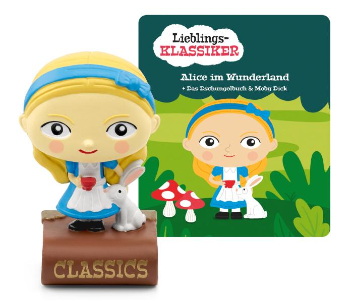 tonies - Hörfigur für die Toniebox: Lieblings-Klassiker: Alice im Wunderland und zwei weitere Klassiker