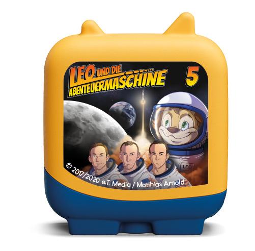 tonies - Hörfigur für die Toniebox: Clever Tonies: Leo und die Abenteuermaschine: Leo und die Mondlandung