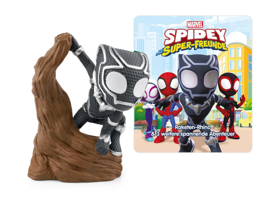 tonies - Hörfigur für die Toniebox: Spidey und seine Super-Freunde: Raketen-Rhino&3 weitere spannende Abenteuer