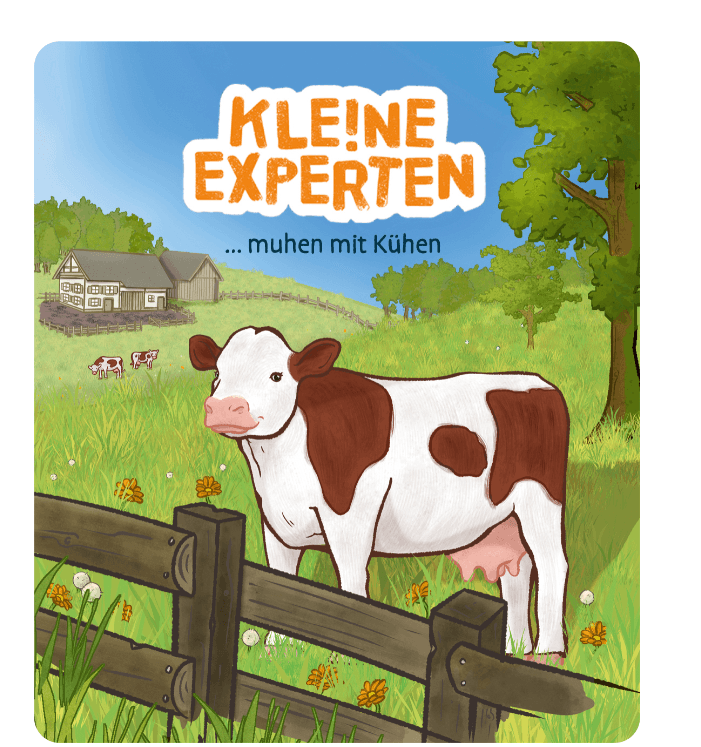 Produktbild tonies - Hörfigur für die Toniebox: KLE!NE EXPERTEN: KLE!NE EXPERTEN muhen mit Kühen 4 von 5