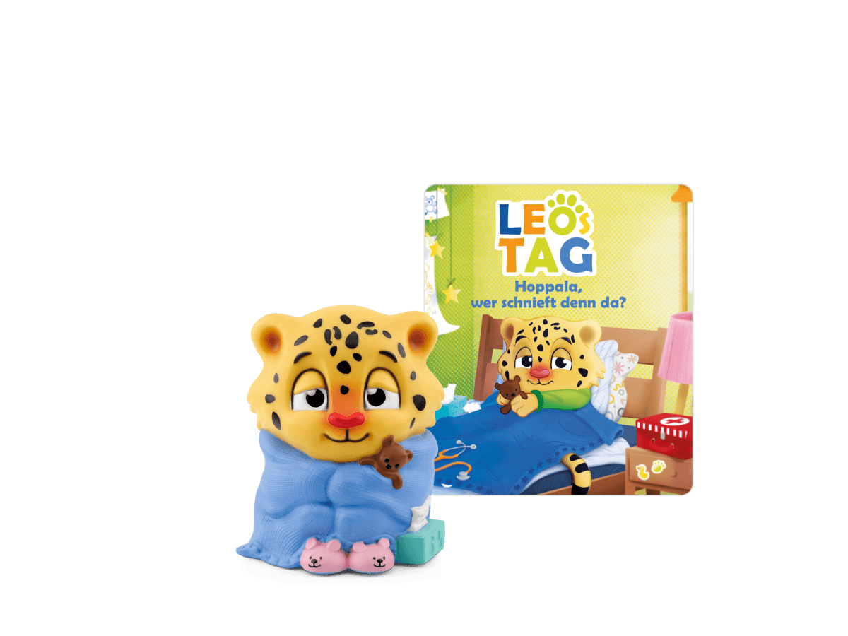 tonies - Hörfigur für die Toniebox: Leo´s Tag: Hoppala, wer schnieft denn da?