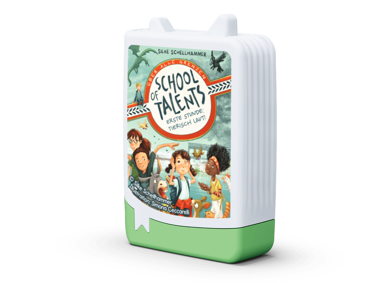 Produktbild tonies - Hörfigur für die Toniebox: Book Tonies: School of Talents: Erste Stunde: Tierisch laut! 3 von 4
