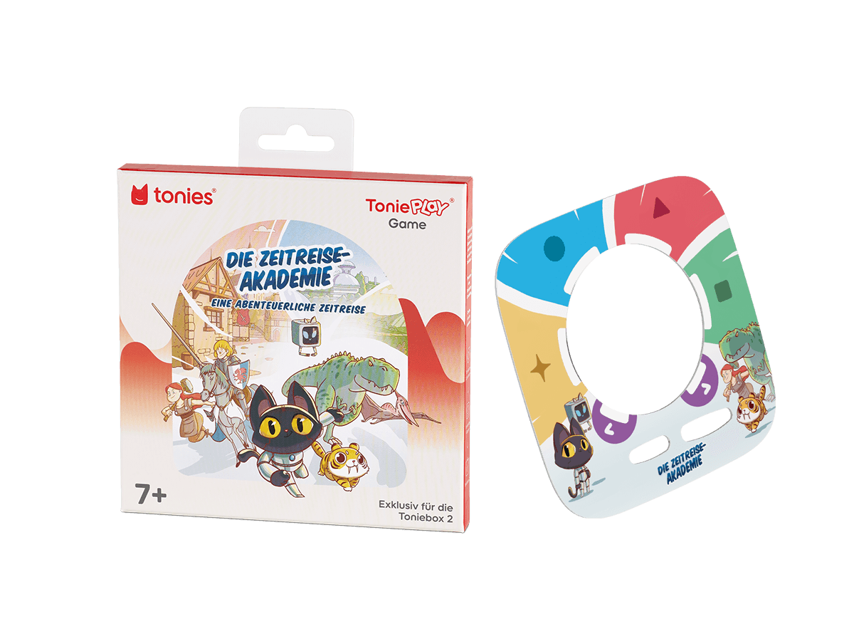 tonies - Toniebox 2 - Tonieplay Game S - Die Zeitreise-Akademie: Eine abenteuerliche Zeitreise