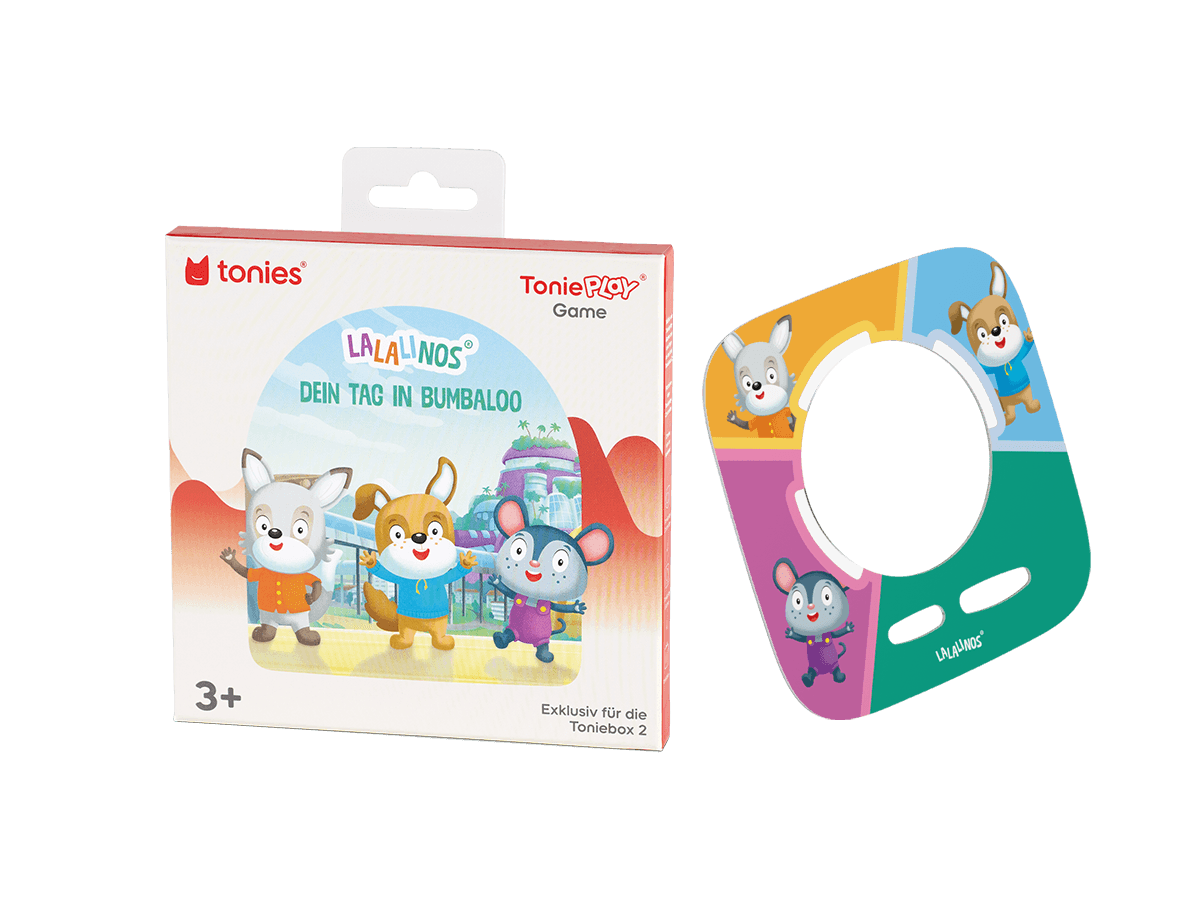 tonies - Toniebox 2 - Tonieplay Game S - Lalalinos: Dein Tag in Bumbaloo