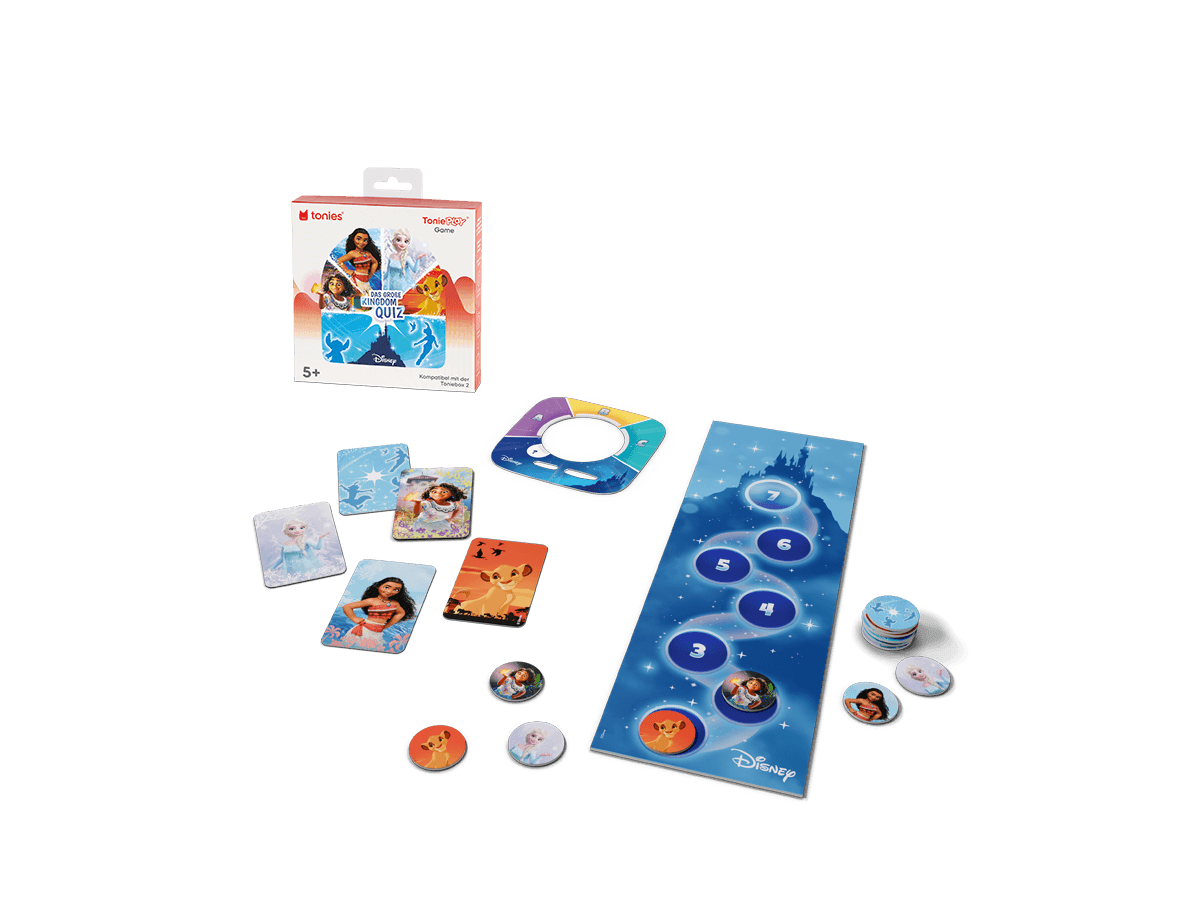 tonies - Toniebox 2 - Tonieplay Game M - Disney - Das große Kingdom-Quiz