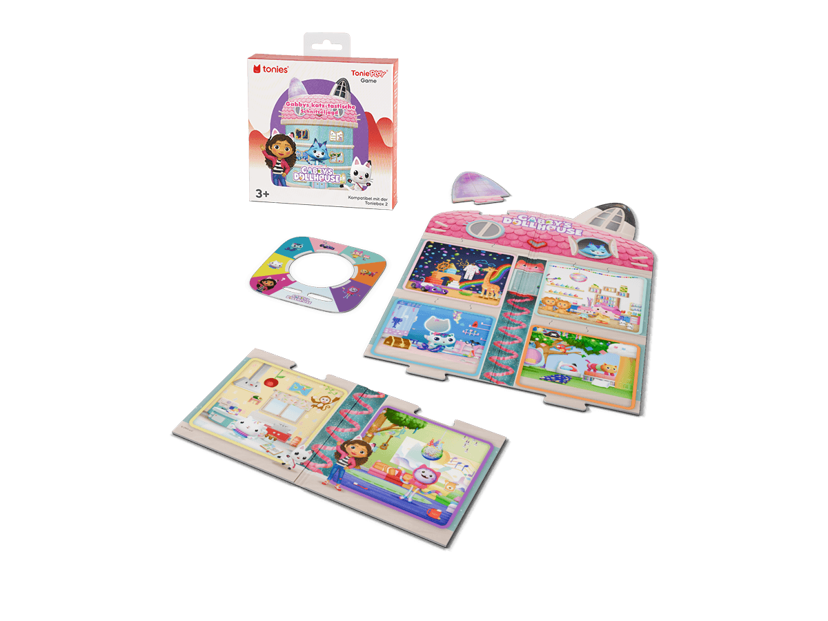 tonies - Toniebox 2 - Tonieplay Game M - Gabby´s Dollhouse: Gabby´s katz-tatische Schnitzeljagd