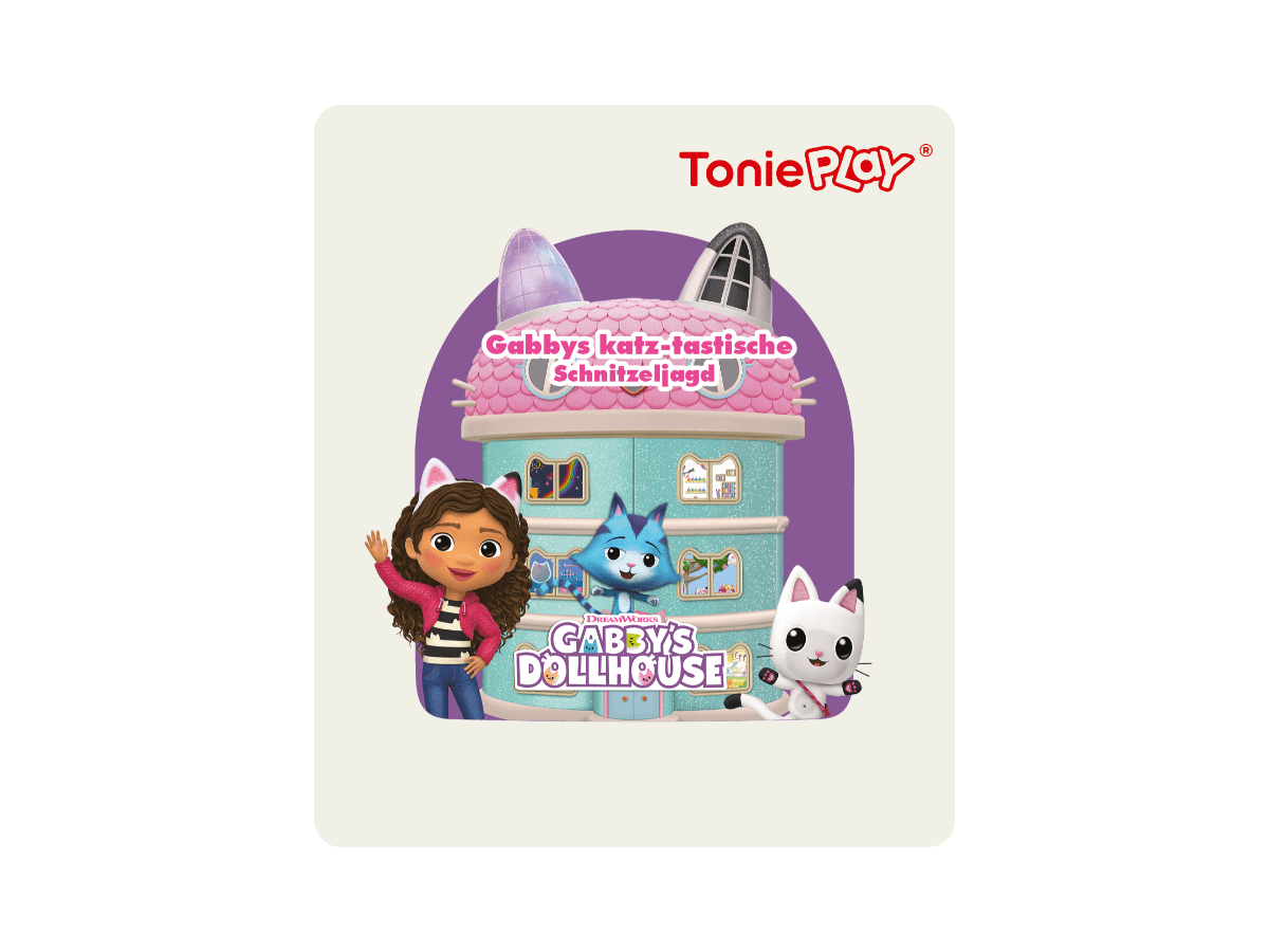 Produktbild tonies - Toniebox 2 - Tonieplay Game M - Gabby´s Dollhouse: Gabby´s katz-tatische Schnitzeljagd 2 von 4