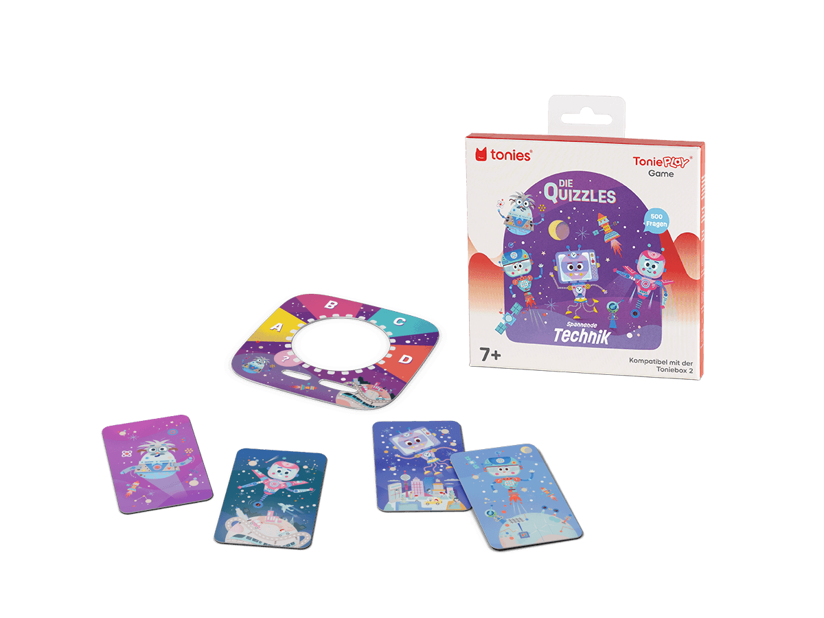 tonies - Toniebox 2 - Tonieplay Game S - Die Quizzles: Spannende Technik
