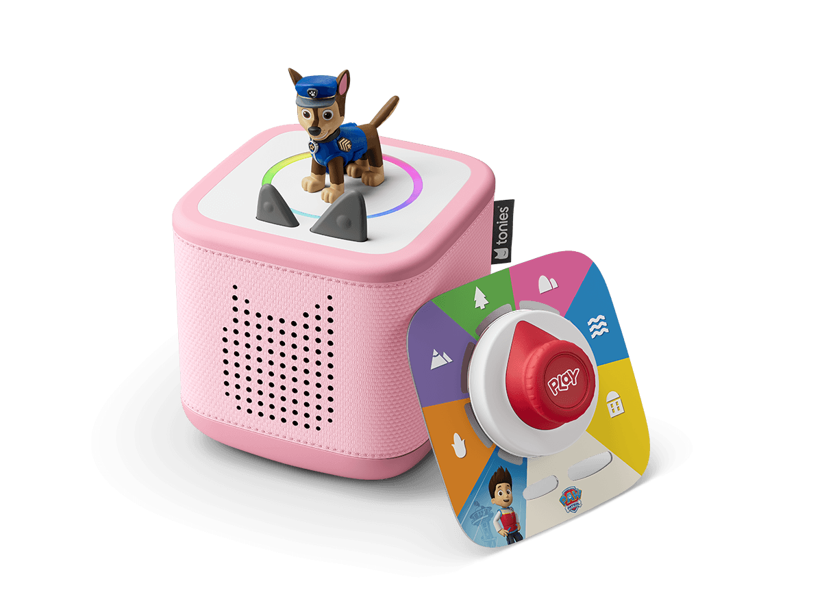 tonies - Toniebox 2 - Starter Set - Rosa Play Set Paw Patrol Chase
