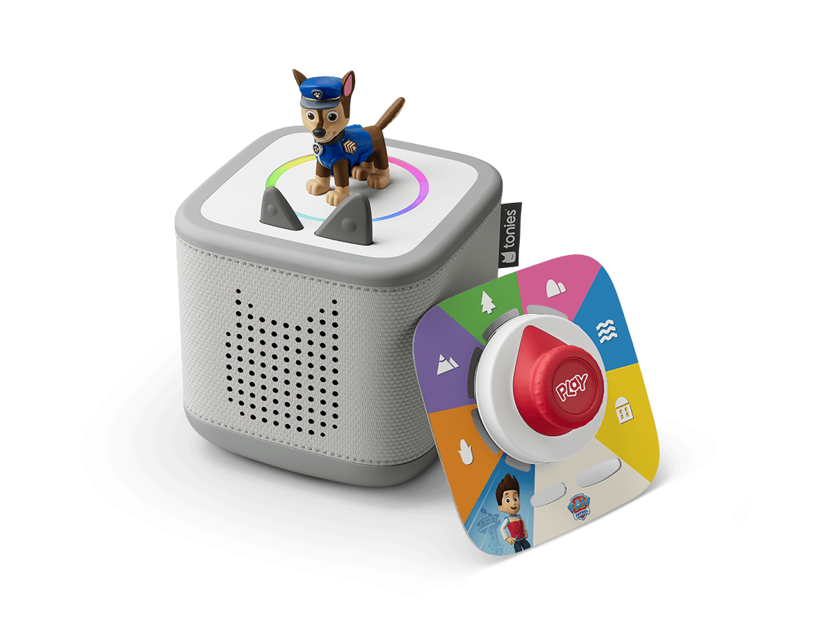 tonies - Toniebox 2 - Starter Set - Mondgrau Play Set Paw Patrol Chase