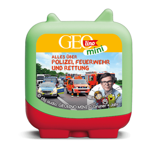 tonies - Hörfigur für die Toniebox: Clever Tonies: Geolino Mini: Alles über Polizei, Feuerwehr und Rettung