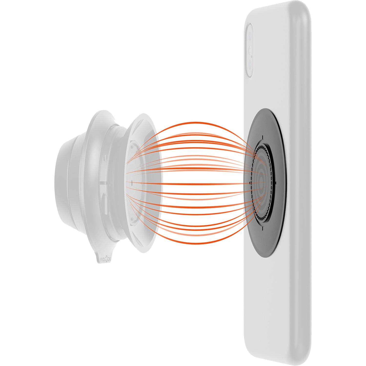 Produktbild Fidlock Vacuum Uni Phone Patch Adapter zum Aufkleben black 4 von 6