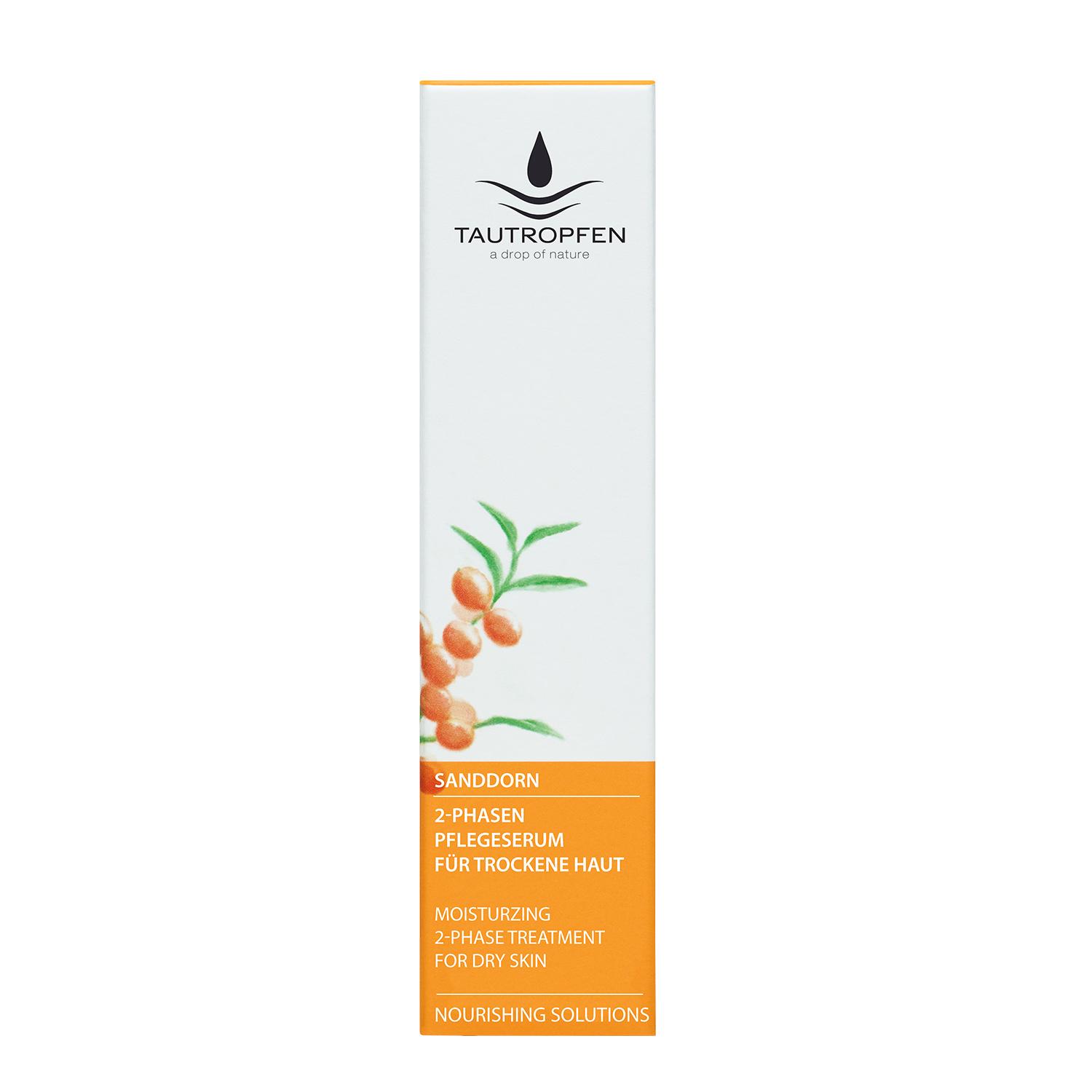 Produktbild TAUTROPFEN Sanddorn Nourishing Solutions 2-Phasen Pflegeserum 2 von 2