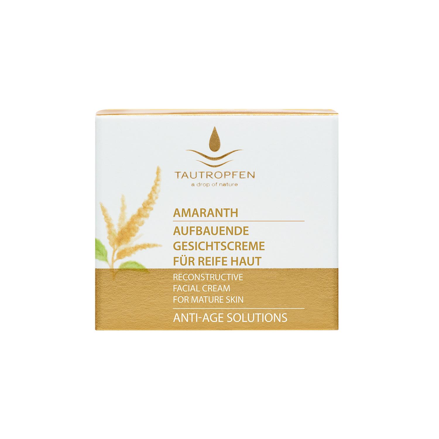 Produktbild TAUTROPFEN Amaranth Anti-Age Solutions Aufbauende Gesichtscreme 2 von 2