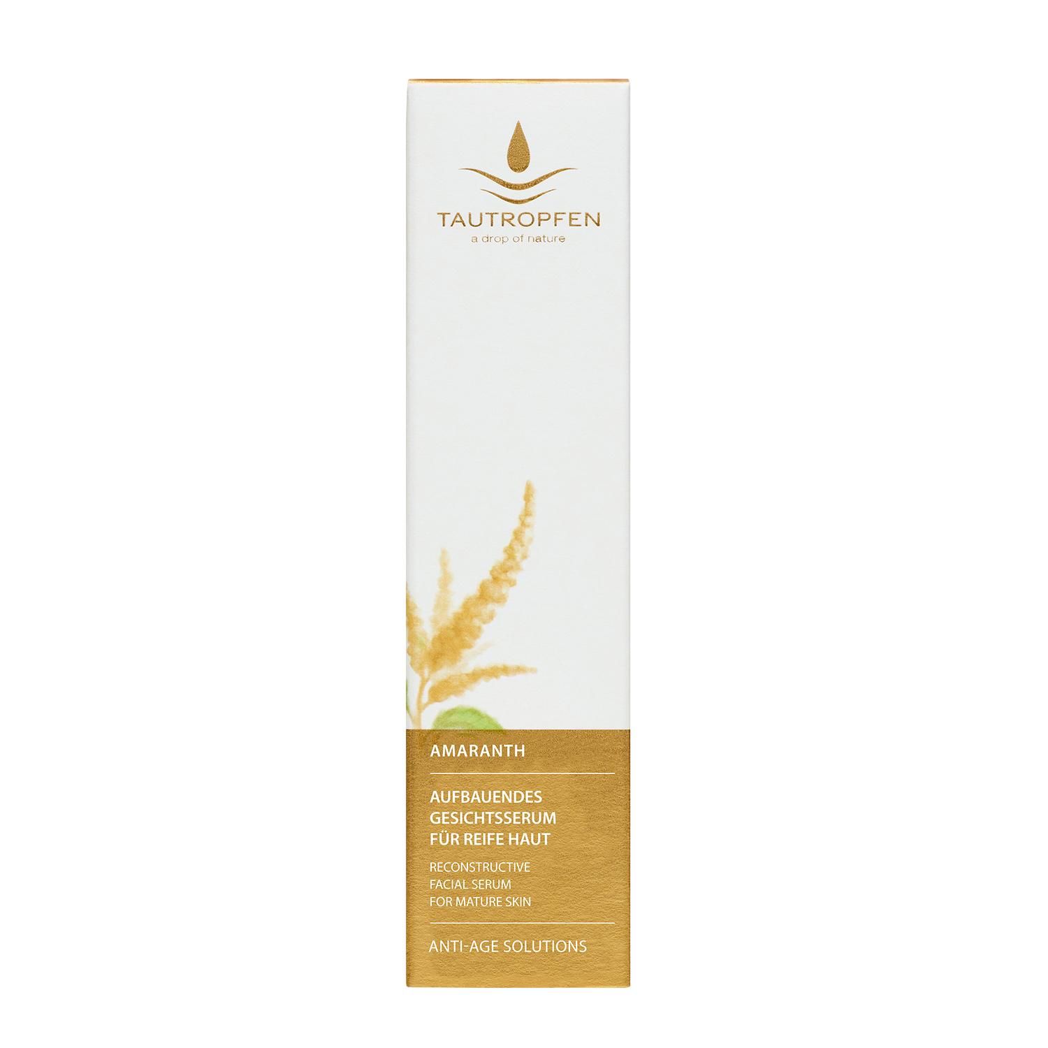 Produktbild TAUTROPFEN Amaranth Anti-Age Solutions Aufbauendes Gesichtsserum 2 von 2