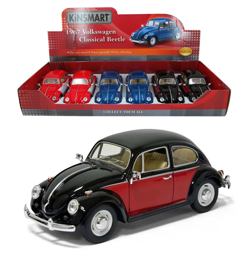 Kinsmart - VW Käfer 1967, 1 Stück, sortiert