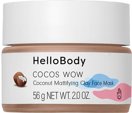 HelloBody Gesichtsmaske Cocos Wow Pink Clay