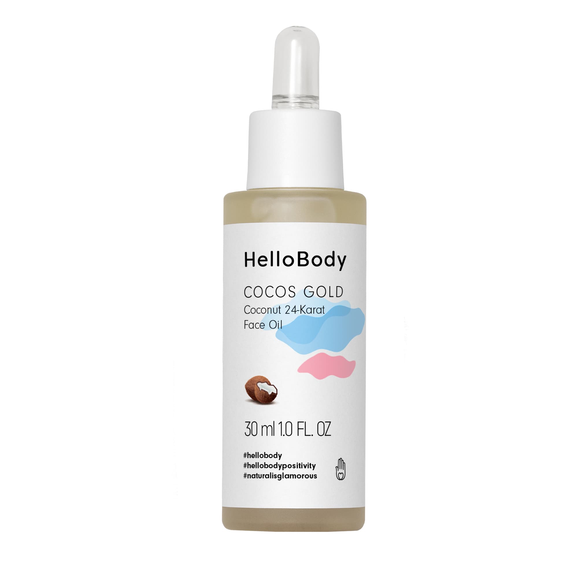 HelloBody Tägliches Gesichtsöl Cocos Gold
