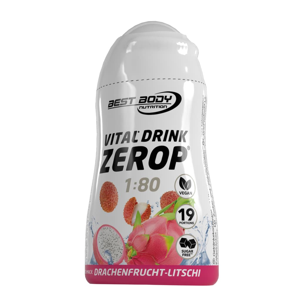 BEST BODY Vital Drink Zerop Drachenfrucht Litschi