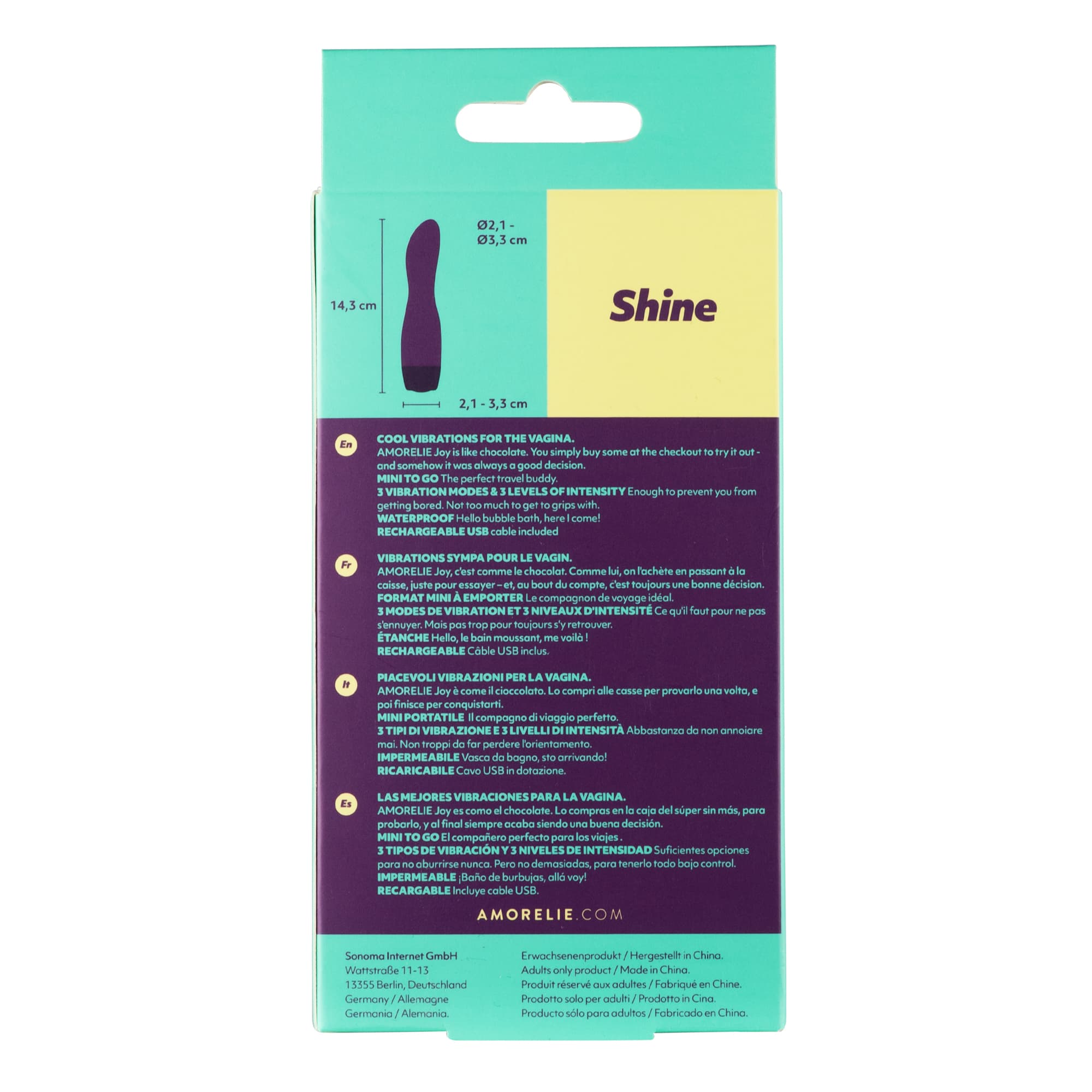 Produktbild Amorelie Shine Mini Vibrator 12 von 23