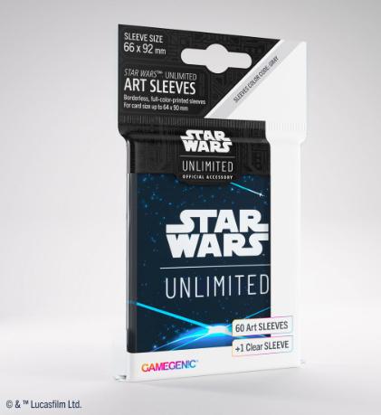Gamegenic - STAR WARS™: UNLIMITED ART SLEEVES SPACE BLUE
