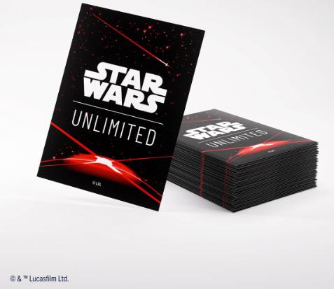Produktbild Gamegenic - STAR WARS™: UNLIMITED ART SLEEVES SPACE RED 2 von 4