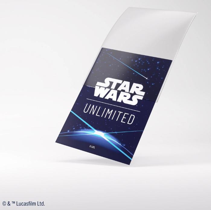 Produktbild Gamegenic - STAR WARS™: UNLIMITED DOUBLE SLEEVING PACK SPACE BLUE 4 von 4