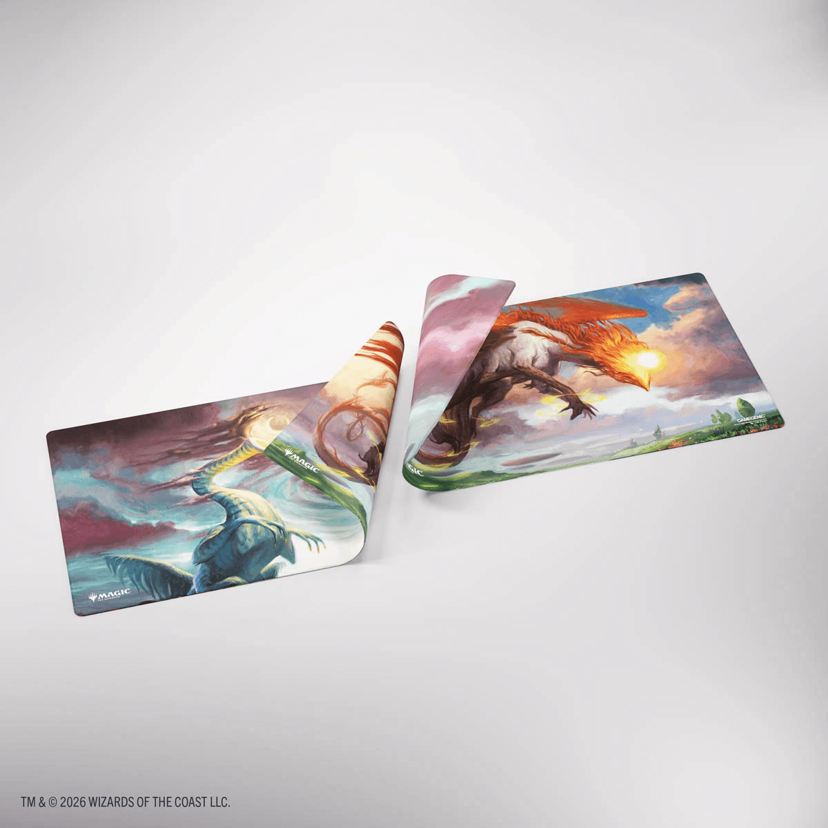 Gamegenic - Magic: The Gathering DOUBLE-SIDED PLAYMAT Eirdu, Carrier Of Dawn / Isilu, Carrier Of Tilight